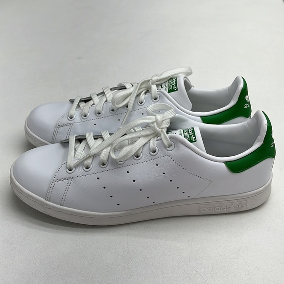 Adidas Stan Smith White Green Sneakers Men’s size 11 - Picture 3 of 9